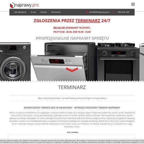 Naprawa zmywarki - Kraków