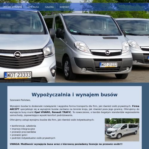 Transport na szkolenia Warszawa