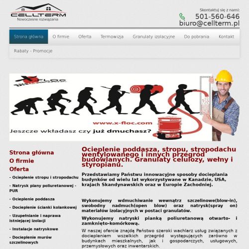 Ocieplenie granulatem wełny mineralnej