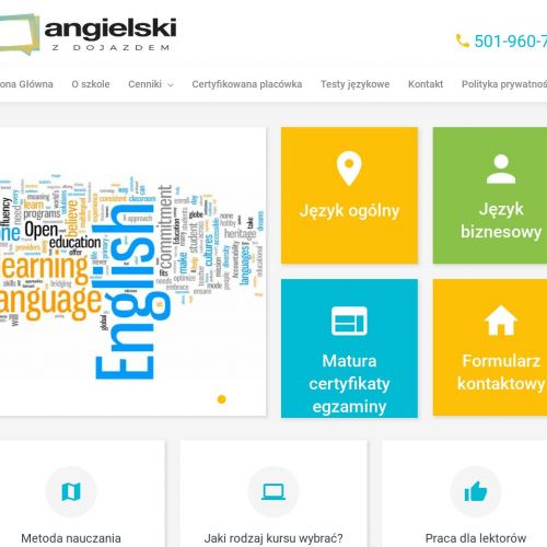 Angielski dojazd w Warszawie