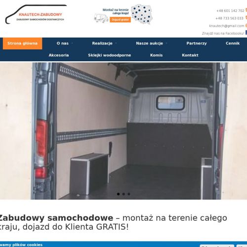 Zabudowy samochodowe w Łodzi