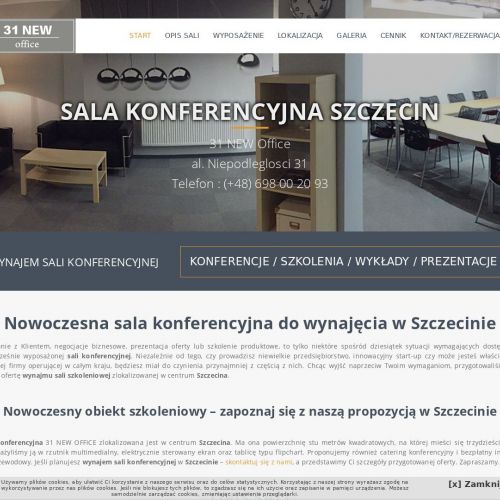 Wynajem sali konferencyjnej w Szczecinie