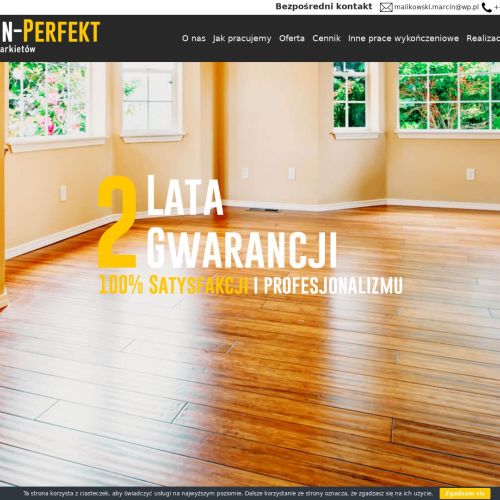 Bezpyłowe cyklinowanie Warszawa