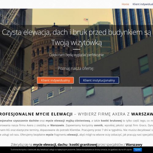 Mycie elewacji szklanych i aluminiowych - Warszawa