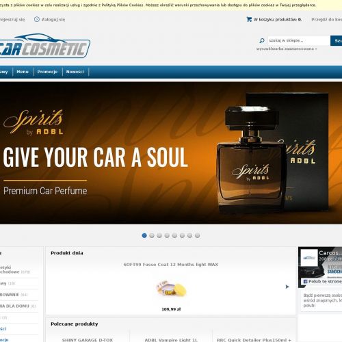 Produkty do czyszczenia szyb samochodowych