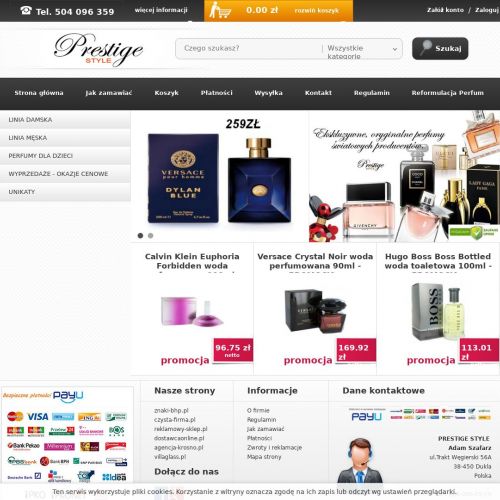 Perfumy dziecięce sklep internetowy
