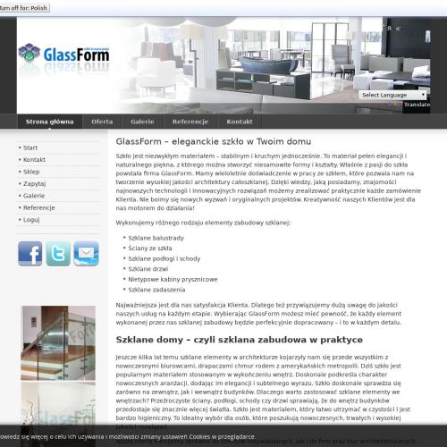 Częstochowa - szklane ściany