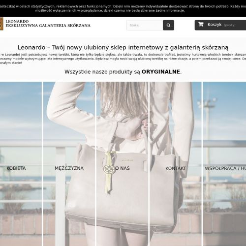 Męska torba skórzana do pracy