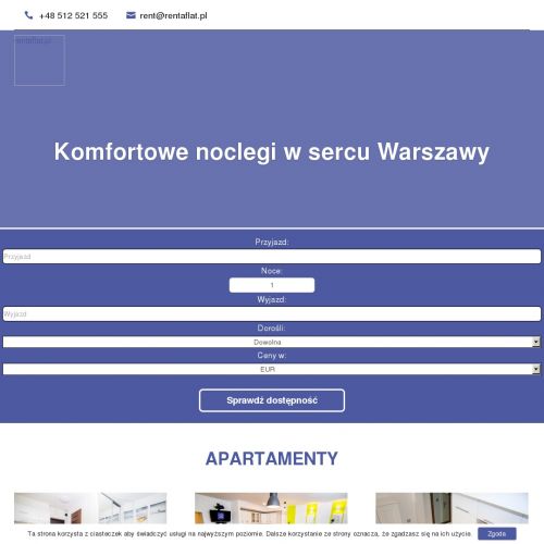 Apartamenty krótkoterminowe w Warszawie