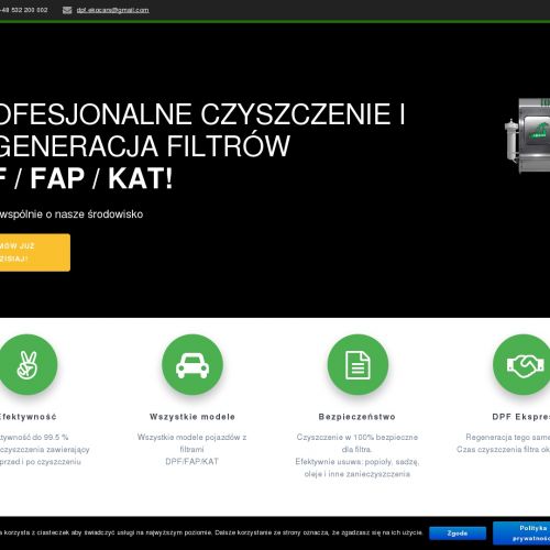 Czyszczenie filtrów dpf Olkusz
