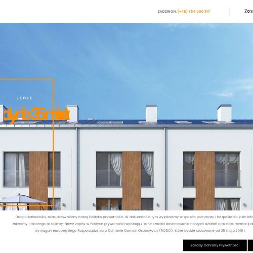 Legionowo - dom w pobliżu zieleni