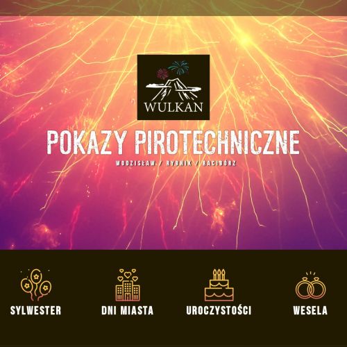 Wodzisław śląski - pokazy pirotechniczne śląsk