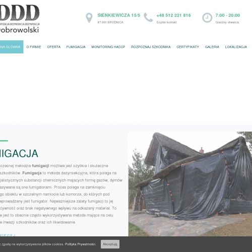 Zwalczanie szkodników w Toruniu