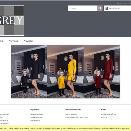 Sukienki na sylwestra mama córka