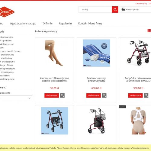 Podpórka czterokołowa