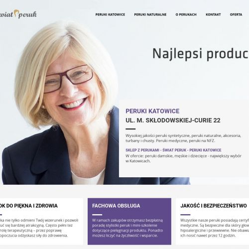 Peruka syntetyczna w Katowicach
