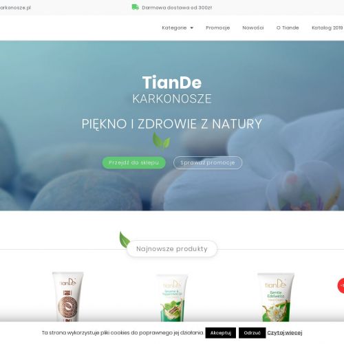 Peeling enzymatyczny tiande w Jeleniej Górze