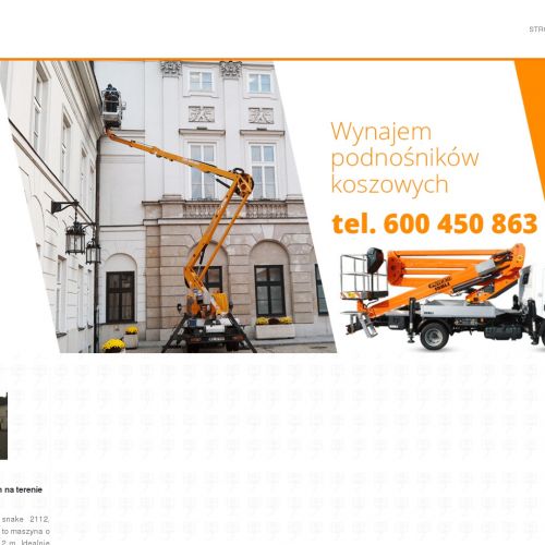 Podnośnik koszowy - Grodzisk Mazowiecki
