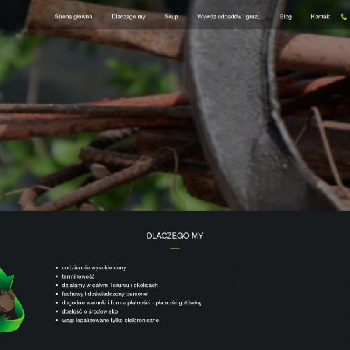 Wywóz odpadów - Toruń