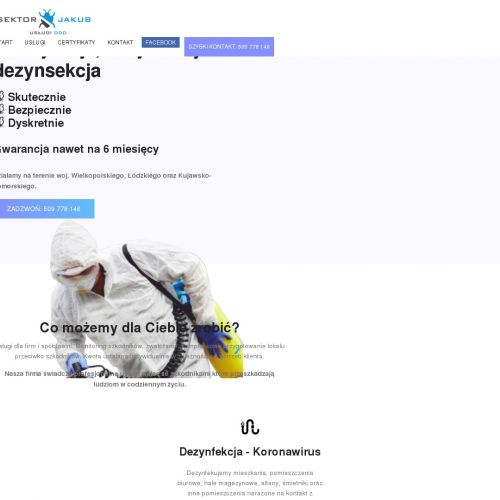 Konin - dezynfekcja łódź