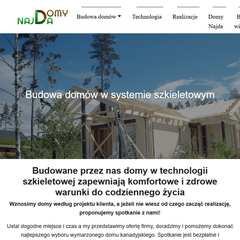 Budowa energooszczędnych domów w technologii szkieletowej