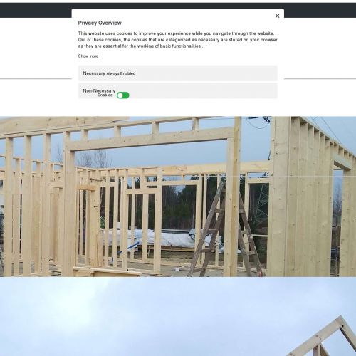 Otwock - nowoczesne elewacje domów parterowych