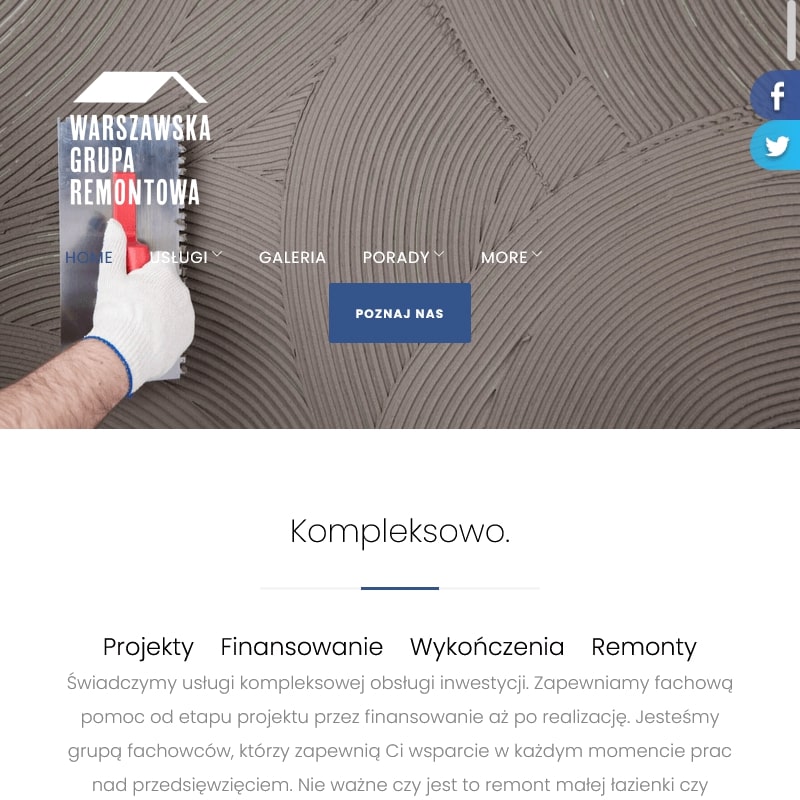 Warszawa - wykończenia wnętrz białołęka