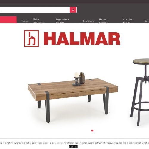 Stolik kawowy ze szklanym blatem