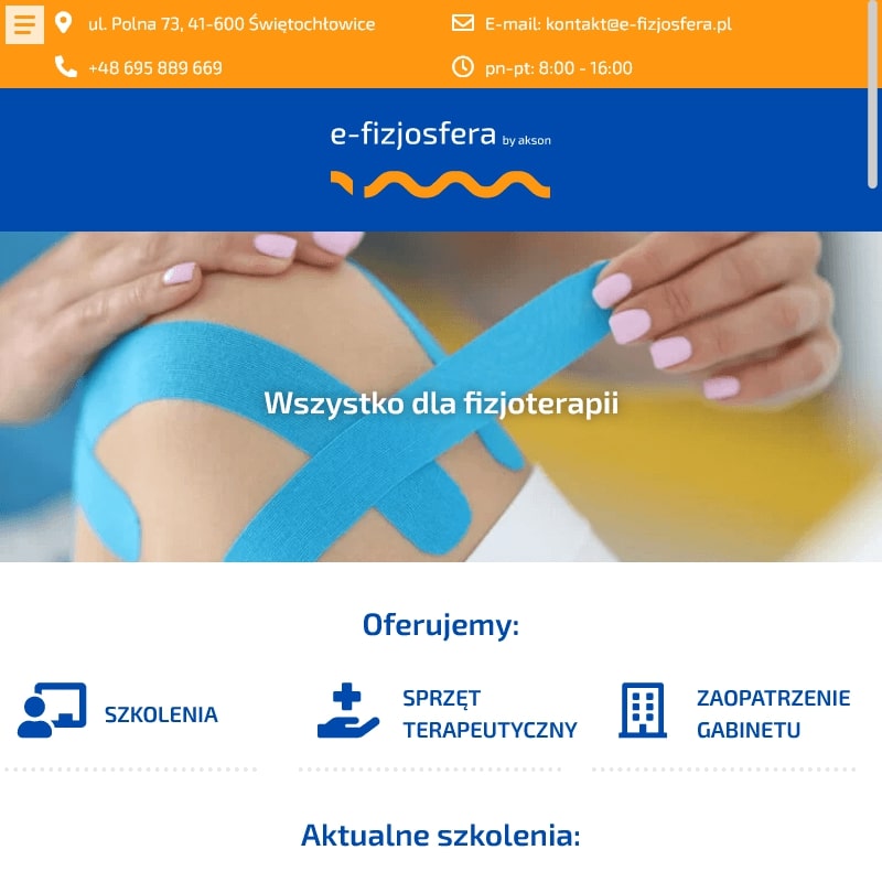 Fizjoterapia kursy online