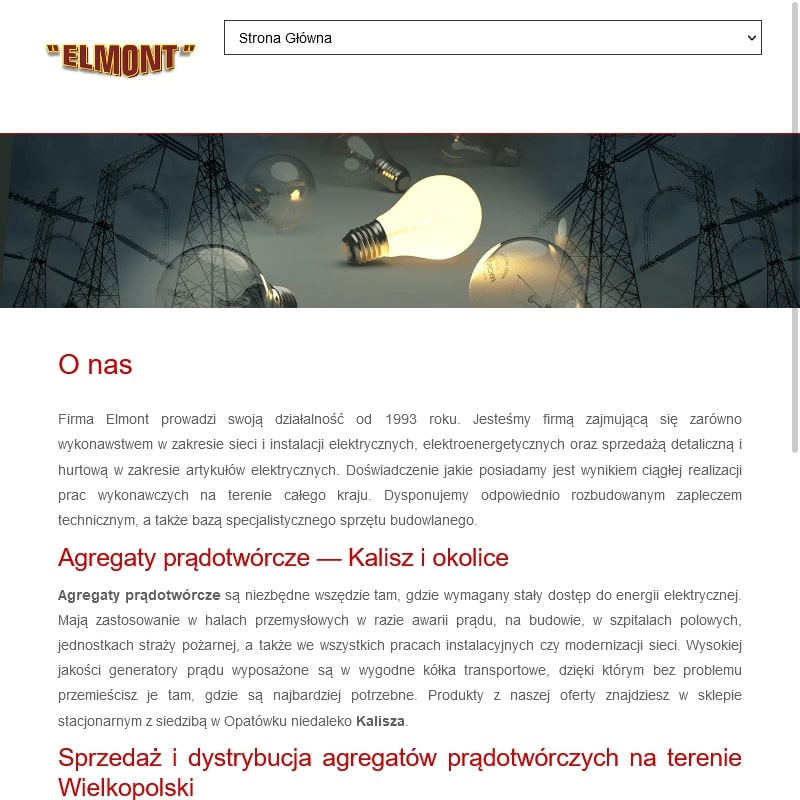 Wynajem agregatów prądotwórczych cena