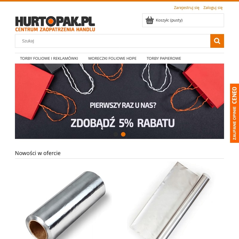 Piła - torebki hdpe