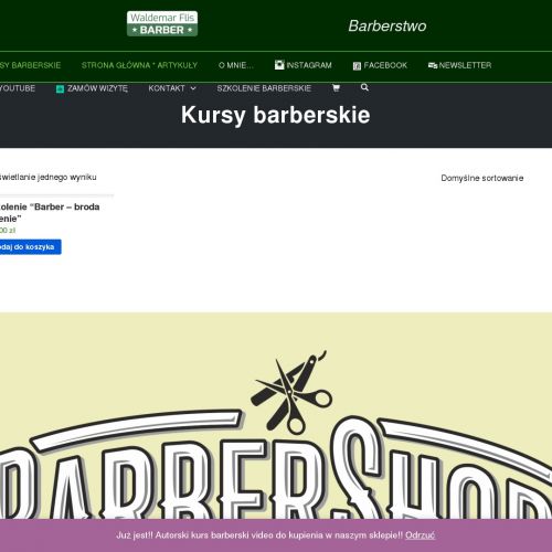 Barber szkolenie - Warszawa