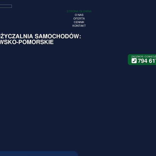 Inowrocław - wypożyczalnia aut w bydgoszczy