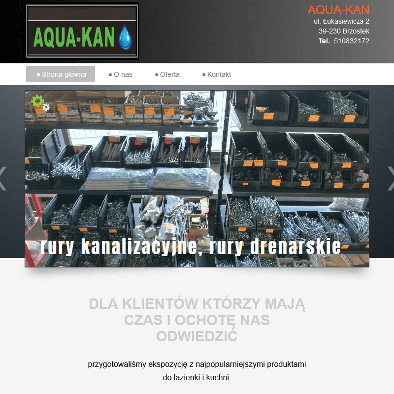 Armatura sanitarna sklep w Brzostku