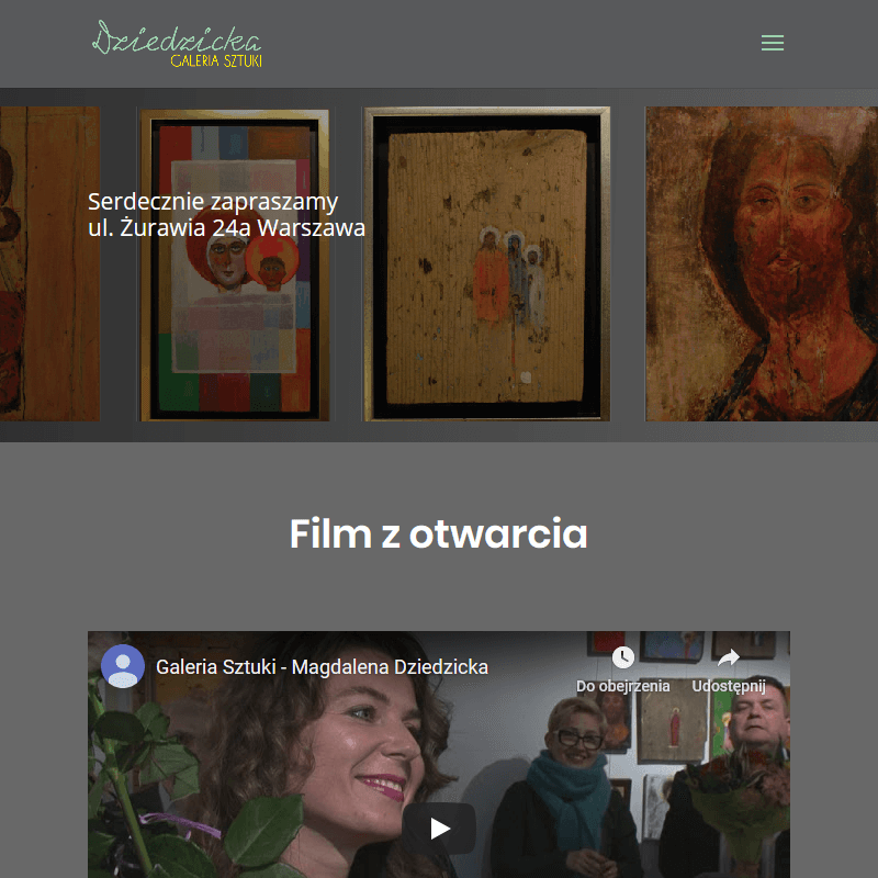 Obrazy malowane farbami - Warszawa