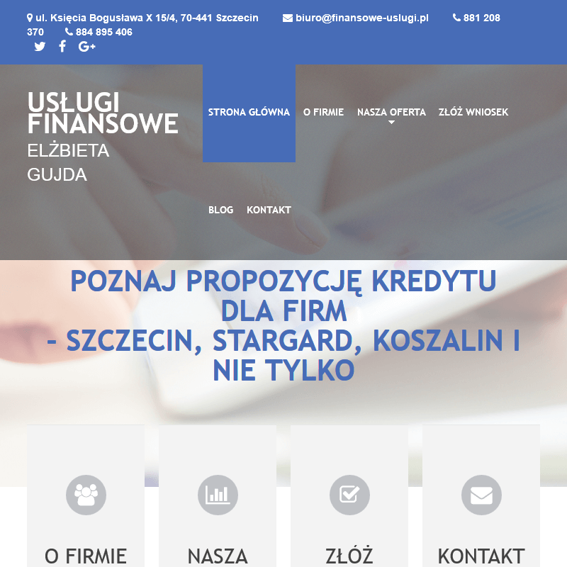 Kredyt dla firm - Szczecin