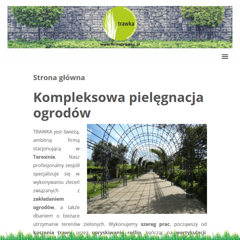 Pielęgnacja ogrodów w Pruszkowie