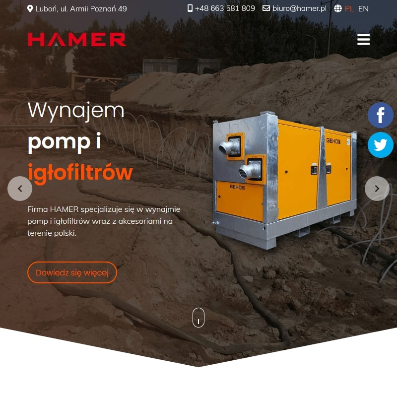 Odwadnianie w Poznaniu