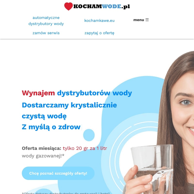 Dystrybutory do wody - Warszawa