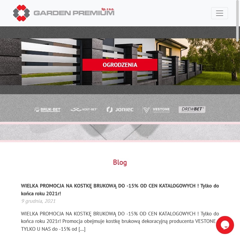 Galanteria betonowa Konin