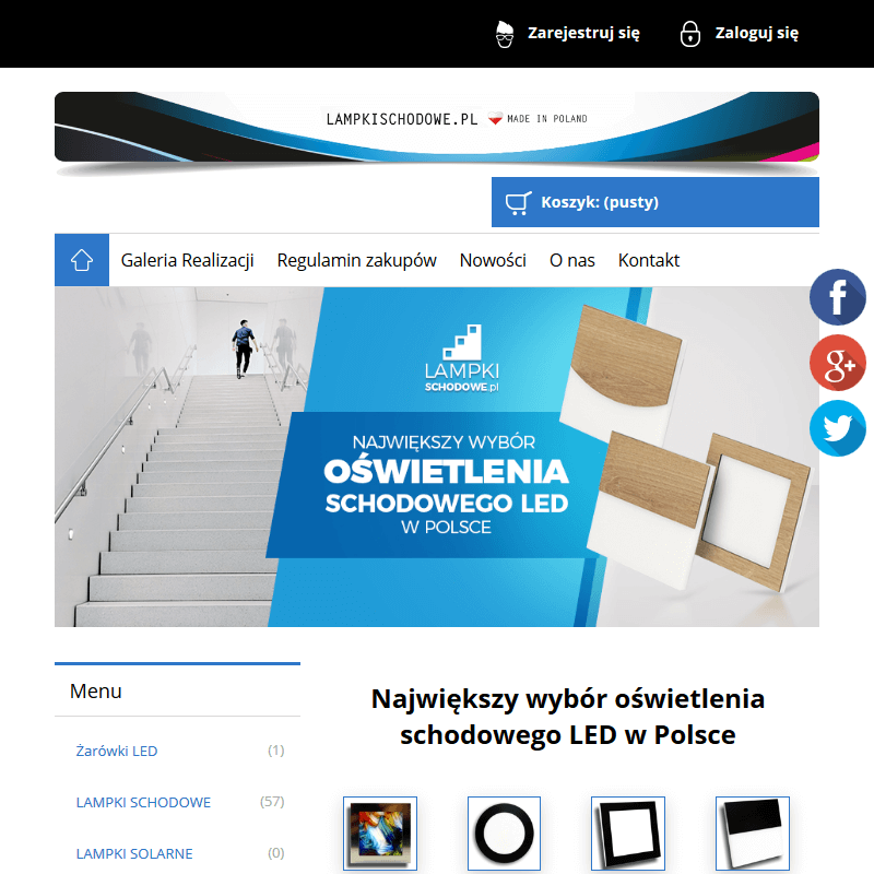 Oświetlenie przypodłogowe Warszawa