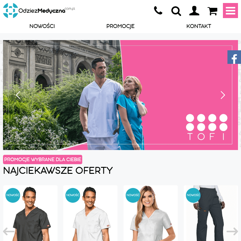 Ubrania medyczne tanio