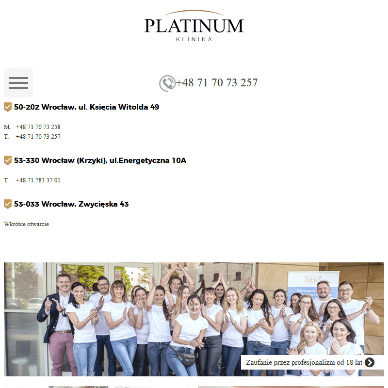 Klinika dentystyczna - Wrocław