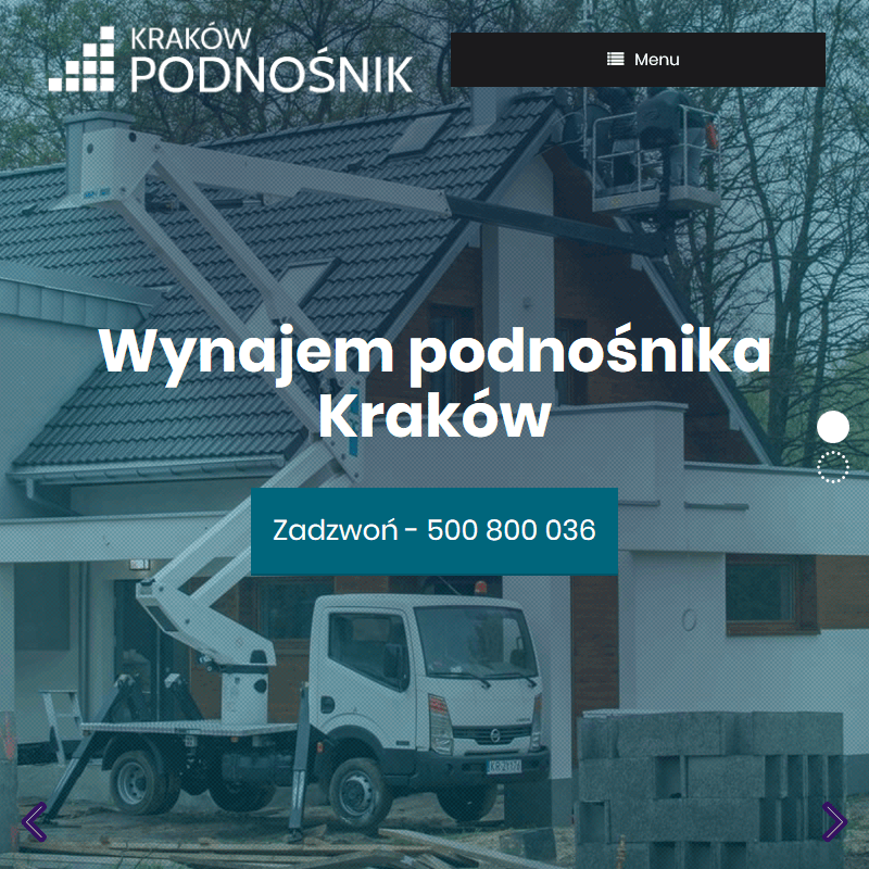 Podnośniki koszowe Kraków