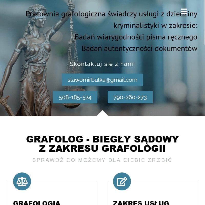 Badanie grafologiczne