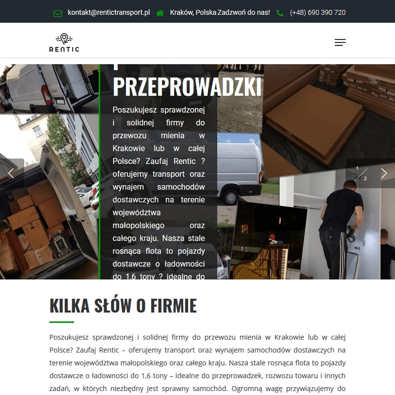 Poszukuję przewoźnika Kraków