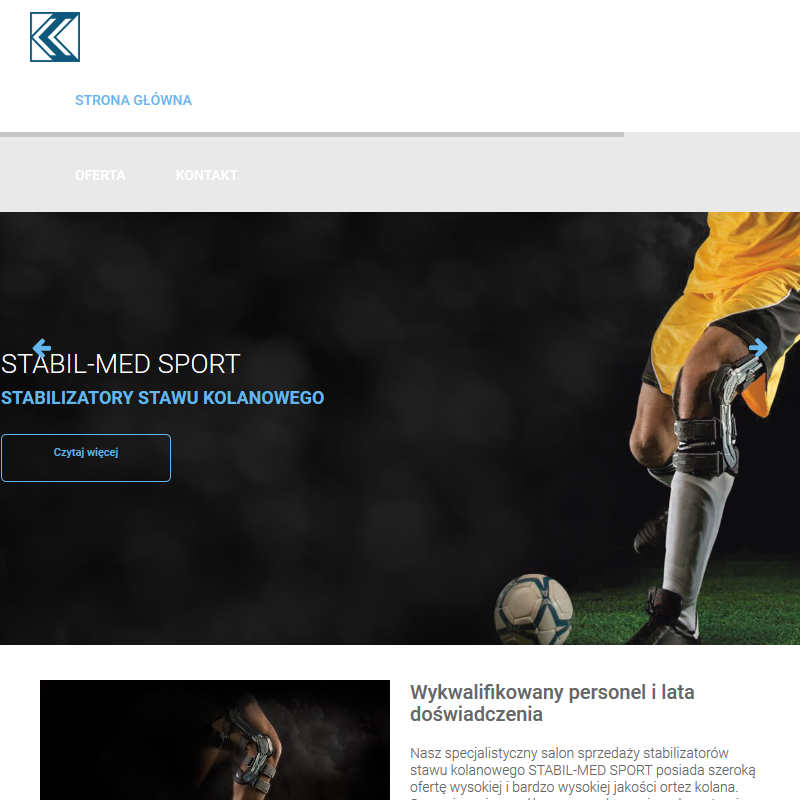 Sportowe stabilizatory kolana w Poznaniu