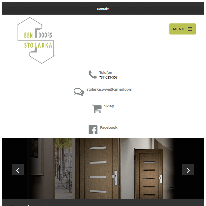 Zewnętrzne drzwi stalowe Warszawa