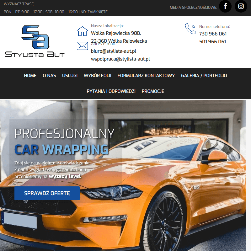 Oklejanie aut - Radom